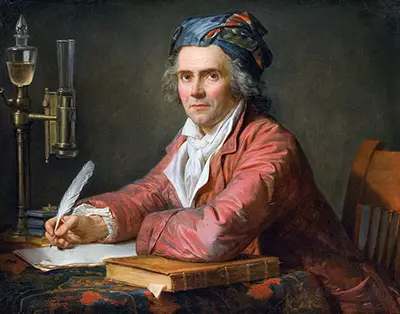 Portrait of Doctor Alphonse Leroy Jacques Louis David